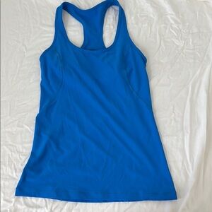 Xersion Blue Fitted Tank Top